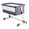 Bedside Crib Theo (Lo-Theo-Dark-Grey) di Lionelo Lettini
