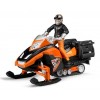 Motoslitta con Figura e Accessori di Bruder