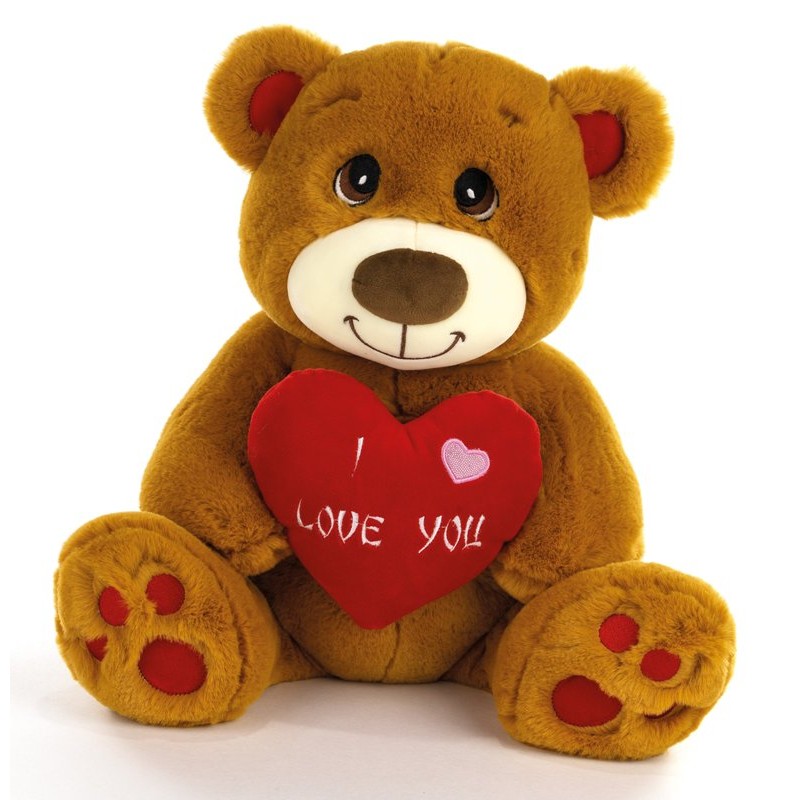 Orso Miele San Val. H.20 Cm 4 Ever di Plush-Company