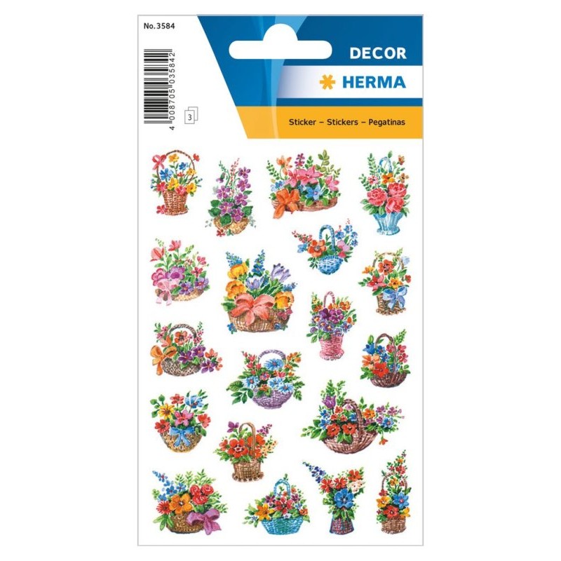 Etichette Herma Decor Fiori