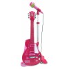 Chitarra Rock con Microfono da Palco. (Pink)-Gibson Style- di Bontempi