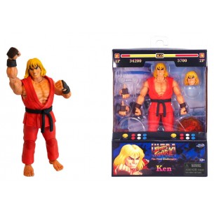 Street Fighter Ii Ken Personaggio Cm. 15 di Simba Jada