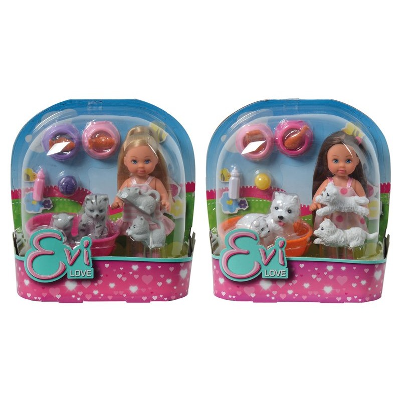 Evi Love Animal Friends - 2 Asst di Simba Steffi-Evi