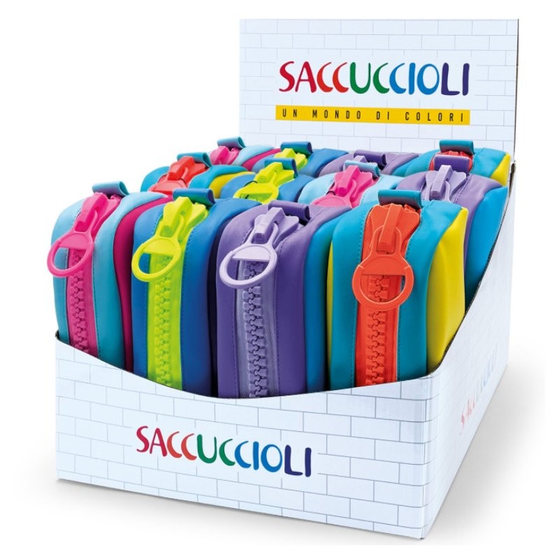 Astuccio Saccucciolo Zippy Colors di Lebez