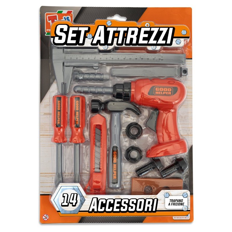 Set Attrezzi Trapano a Frizione di Teorema