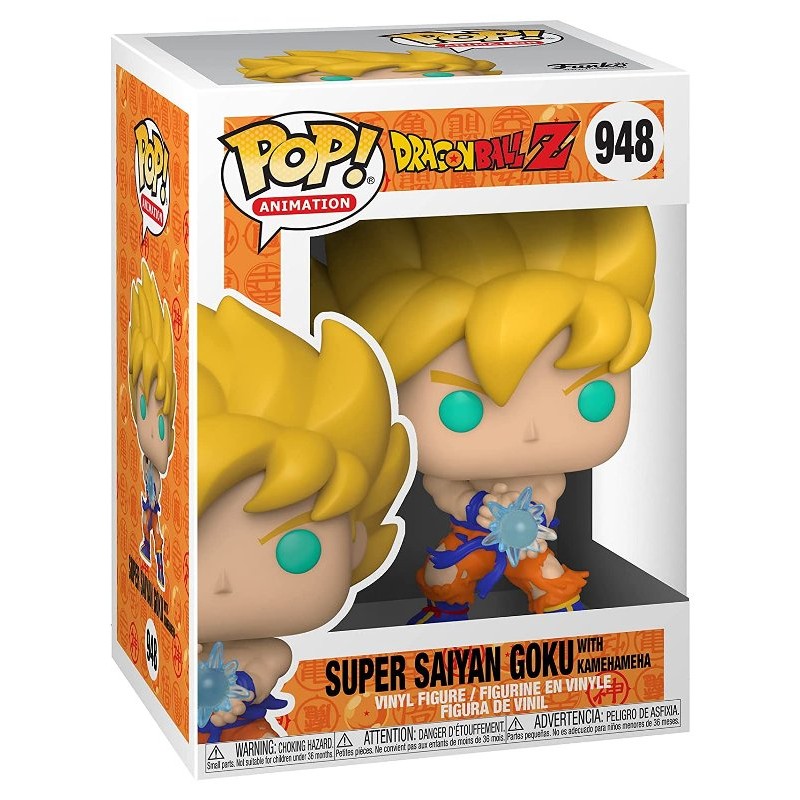 Funko Dbz S9 Ss Goku W/ Kamehameha Wave (Pop! Vinyl: Dragon Ball Z) di Funko Lcc