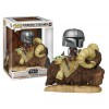 Pop Deluxe: Mandalorian- Mando On Bantha W/ Child di Funko Lcc