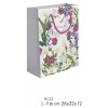 Shopper Romantic Flowers F.To 26x32+12 L di Marpimar