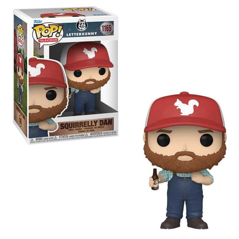 Funko Pop Television Letterkenny Squirrelly Dan di Funko Lcc