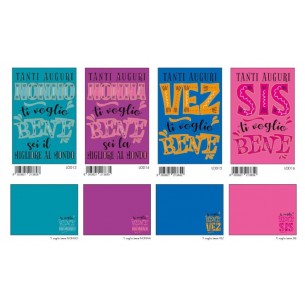 12 Bigl.Lettering C/Foil Oro di Marpimar