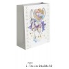 Shopper Unicorno Fin.Oro F.To 26x32+12 L di Marpimar