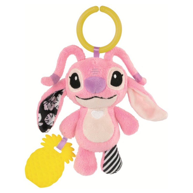Stitch Angel Soft Rattle di Clem-03 Baby Disney