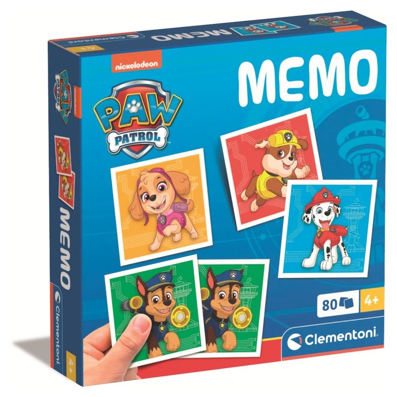 Memo Paw Patrol di Clem-13 Edu Memo Games
