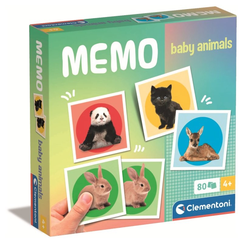 Memo Cuccioli di Clem-13 Edu Memo Games