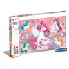 Maxipuzzle 24 Pz Jolly Unicorns di Clem-29 Puzzle Maxi 24 Pz