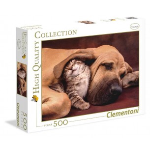 Puzzle 500 Pz Cuddles di Clem-44 Puzzle 500 Pz