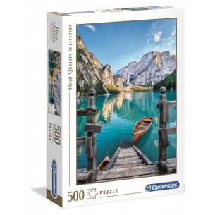 Puzzle 500 Braies Lake di Clem-44 Puzzle 500 Pz