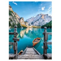 Puzzle 500 Braies Lake di Clem-44 Puzzle 500 Pz