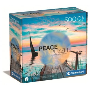 Puzzle 500 Pz Peace Paceful Wind di Clem-44 Puzzle 500 Pz