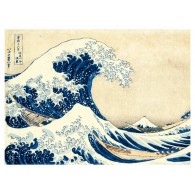 Puzzle 1000 Museum la Grande Onda di Hokusa di Clem-45 Puzzle 1000 Pz