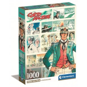 Puzzle 1000 Pz Corto Maltese di Clem-45 Puzzle 1000 Pz
