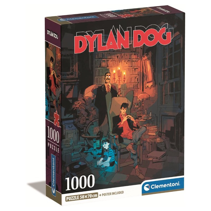 Puzzle 1000 Pz Dylan Dog di Clem-45 Puzzle 1000 Pz