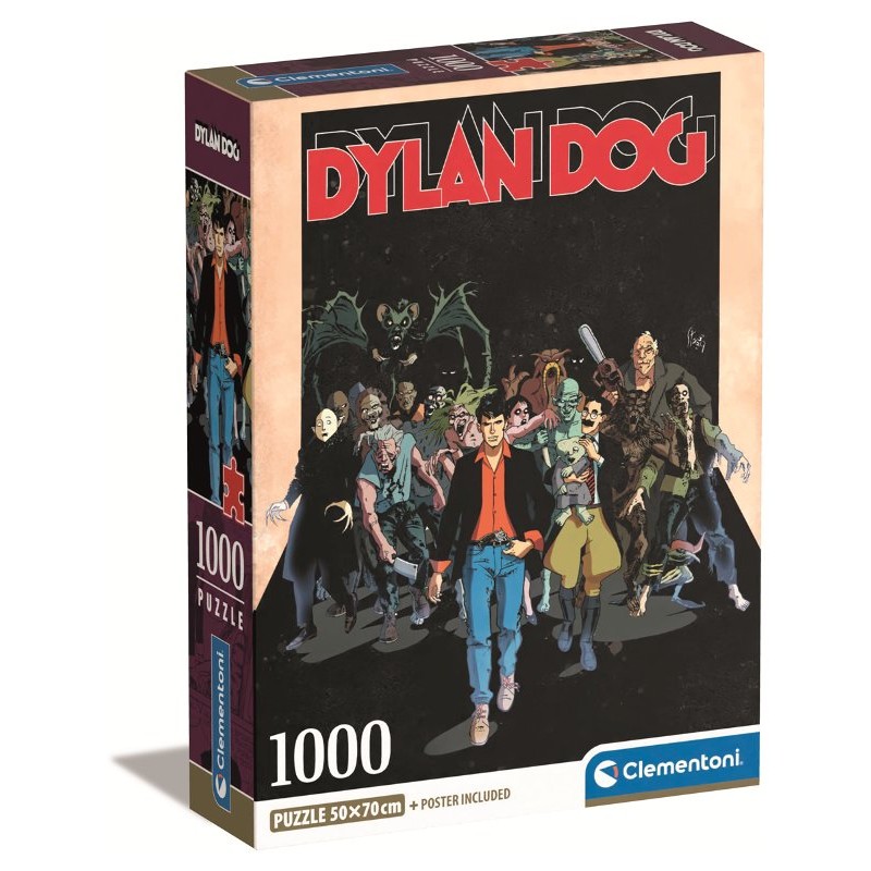 Puzzle 1000 Pz Dylan Dog di Clem-45 Puzzle 1000 Pz