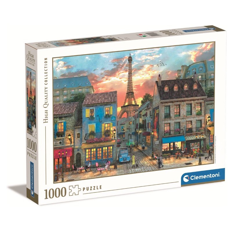 Puzzle 1000 Streets Of Paris 2024 di Clem-45 Puzzle 1000 Pz