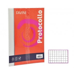 Confezione da 30 Fogli Protocollo 60 Gr 5mm di Favini