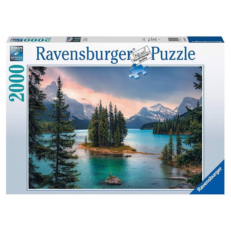 Puzzle 2000 Spirit Island in Canada 2000 Pz di Ravensburger Puzzle Adulti 2000 Pz