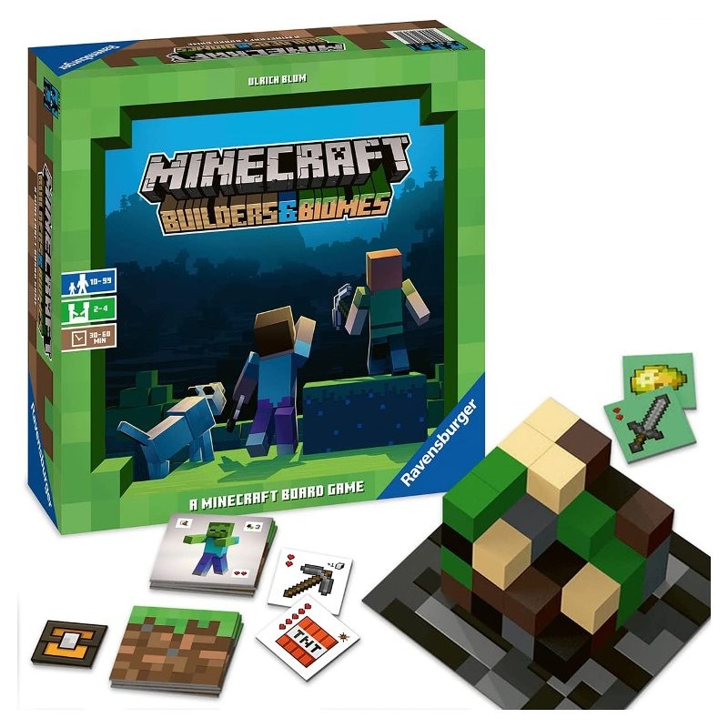 Minecraft Builders & Biomes di Ravensburger Games