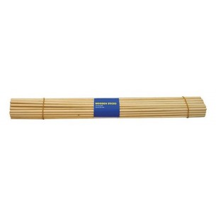Confezione 100 Bastoncini in Legno 25cm con Punta di Cwr Srl