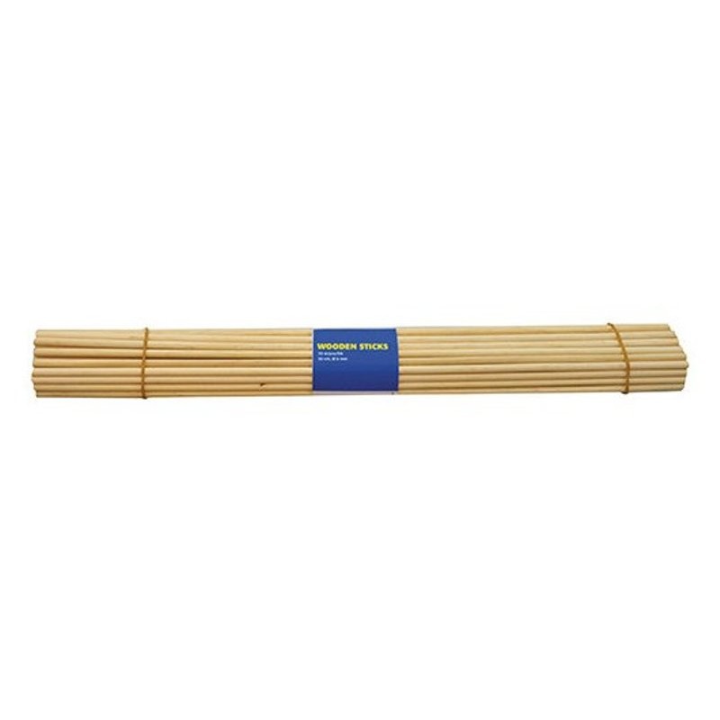 Confezione 100 Bastoncini in Legno 25cm con Punta di Cwr Srl