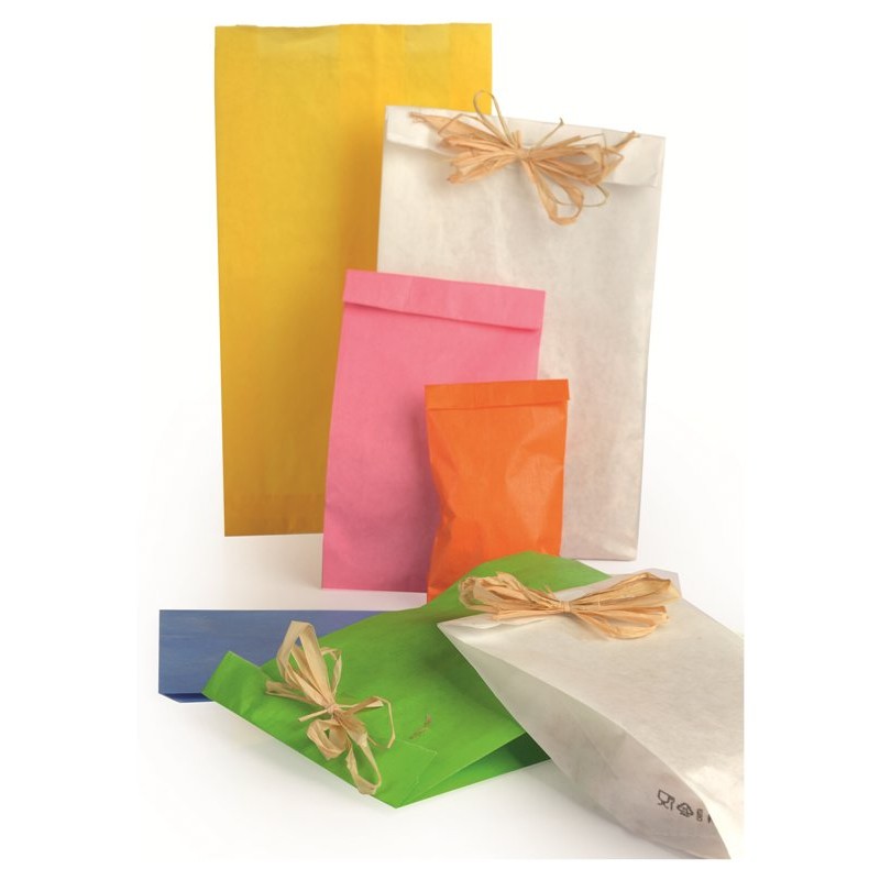 Buste Sof.Assort.Kr.White Fp. 14x28+5 Cm F/Pieno White Kraft -B Soft- Alm/100pz di Pnp