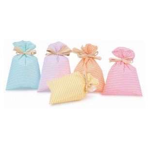 Buste Assort.Perl. Fp+St. 40my 20x32 Stripes Assortimento/100 di Pnp