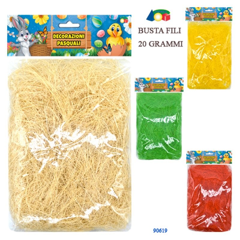 Busta Fili Sisal Col. Ass. di Givi, Ginocchio