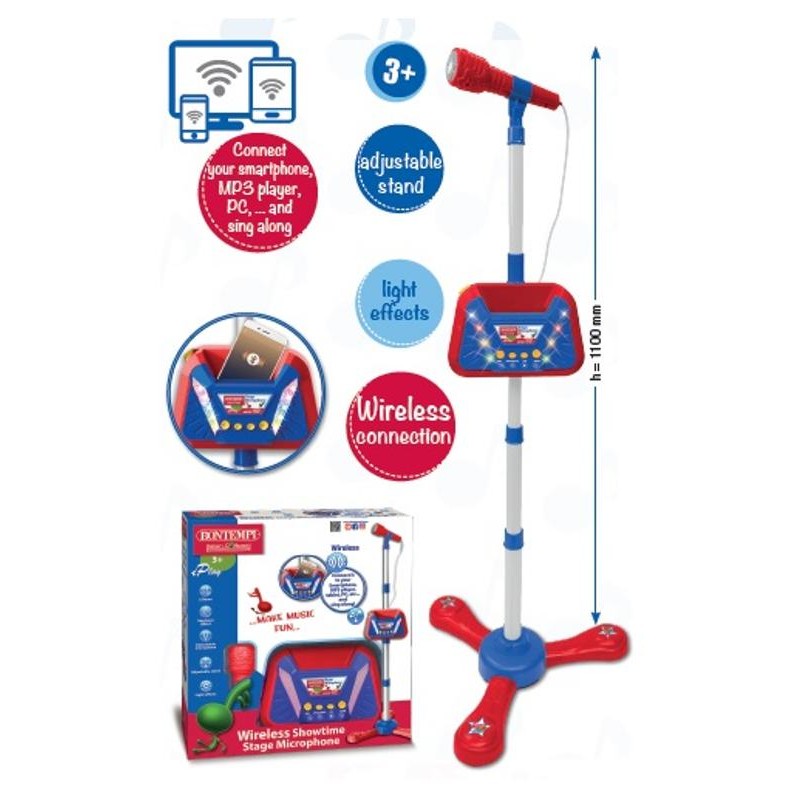 Microfono da Palco Wireless di Bontempi