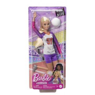 Barbie Sport Snodate - Pallavolista di Mattel Barbie
