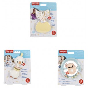 Sonaglini e Dentaruoli Sensoriali Ass.To di Mattel Fisherprice