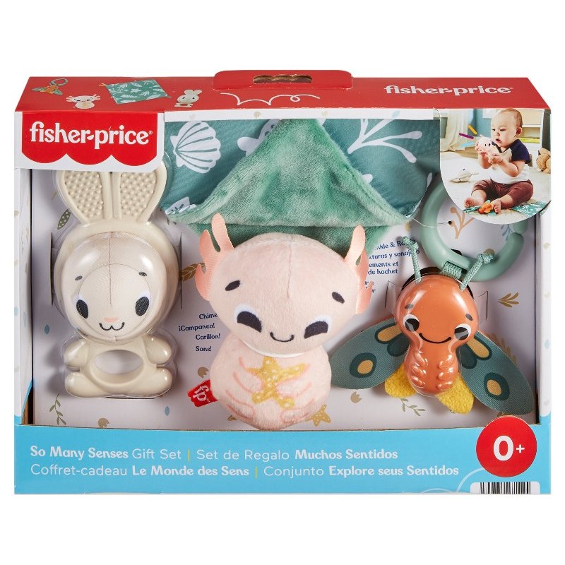 Kit Regalo Prime Scoperte Sensoriali di Mattel Fisherprice