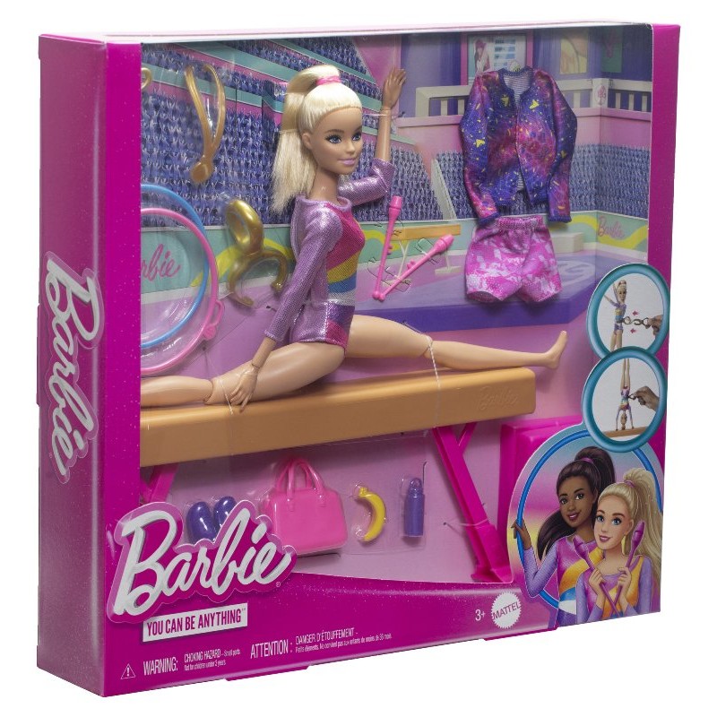 Barbie Ginnasta Playset di Mattel Barbie