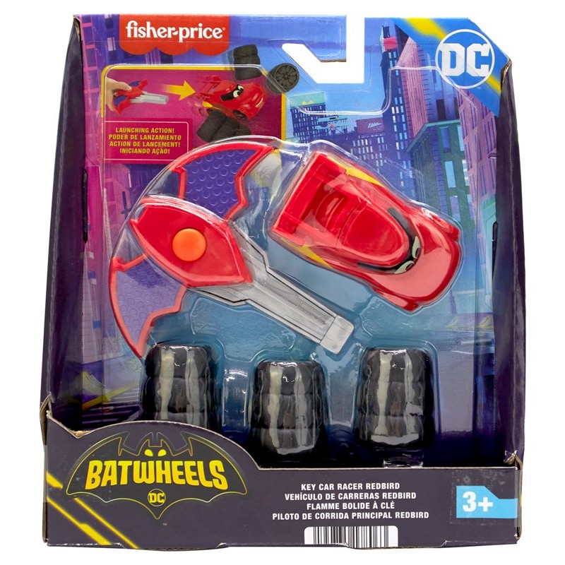 Batwheels Veicoli Lancia e Colpisci Ass.To di Mattel Batwheels
