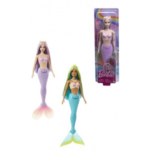 Barbie Fairytale Sirene Ass.To di Mattel Barbie