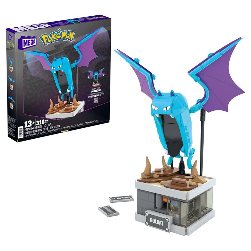Mega Pokemon Mini Motion Golbat di Mattel Megabloks