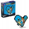 Mega Pokemon Pixel Art Squirtle di Mattel Megabloks