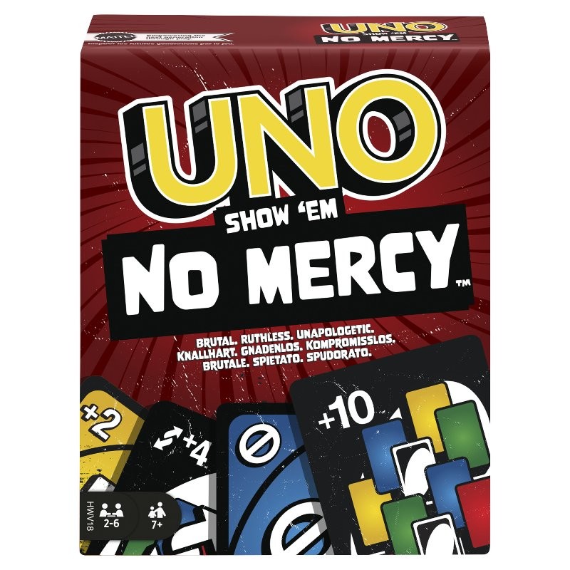 Uno No Mercy di Mattel Games