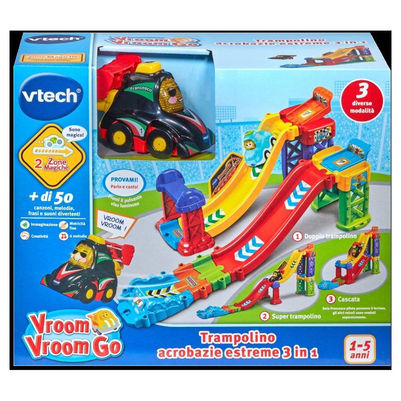 Trampolino Acrobazie Estreme 3 in 1 di Vtech Infant