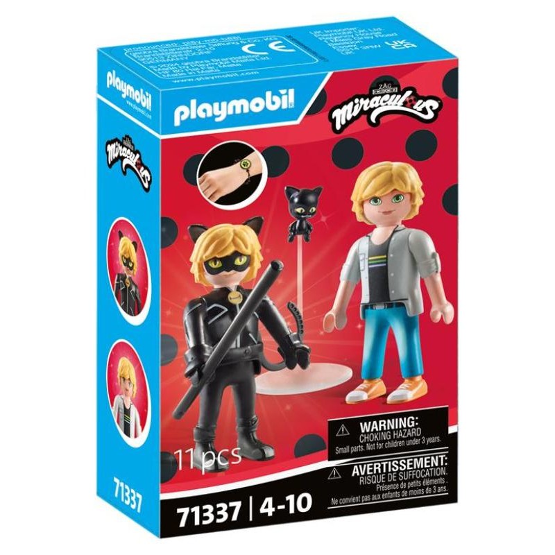 Miraculous: Adrien & Cat Noir di Playmobil