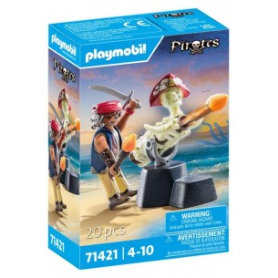 Pirata con Cannone di Playmobil