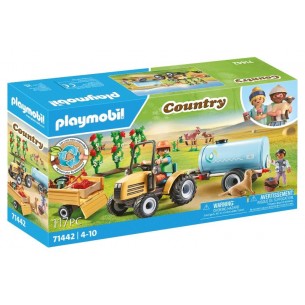 Trattore con Rimorchio e Cisterna di Playmobil